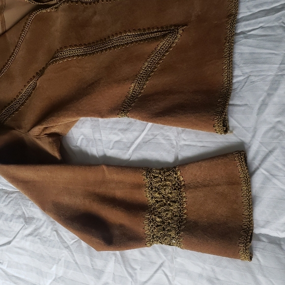 High-end suede lightweight fasion dressy ladies jacket - Picture 4 of 6